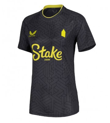 Everton Venkovní Dres pro Dámy 2024-25 Krátkým Rukávem
